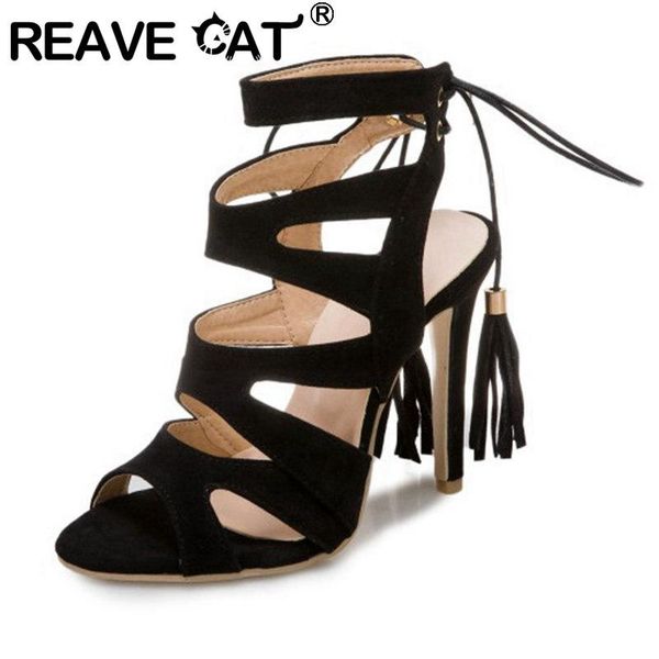 sandals reave cat 2021 women open toe 11cm high thin heels nubuck classic big size 34-50 casual party club a3907, Black
sandals reave cat 2021 women open toe 11cm high thin heels nubuck classic big size 34-50 casual party club a3907, Black