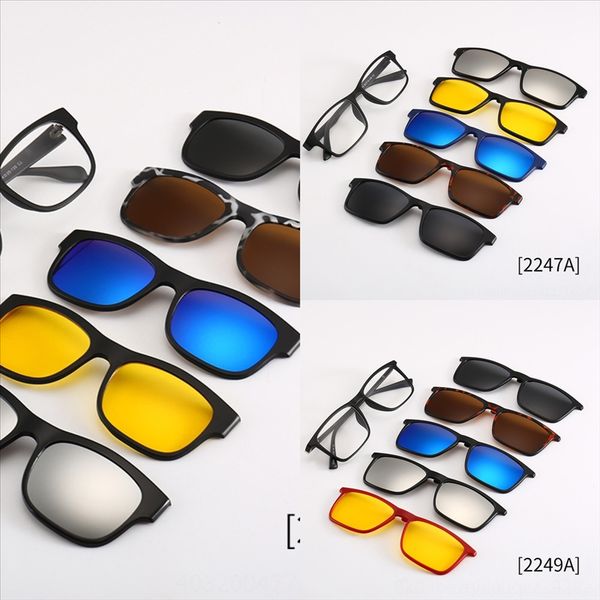 GOE 2020 new TR90 sets of spectacle sun GlassesGlasses Glassesframe five piece Polarized Sun clip outdoor riding, White;black
GOE 2020 new TR90 sets of spectacle sun GlassesGlasses Glassesframe five piece Polarized Sun clip outdoor riding, White;black