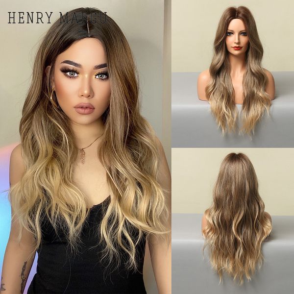 long ombre brown gloden blonde synthetic wig middle part wavy daily cosplay wig for black woman heat resistant fibrefactory direct
long ombre brown gloden blonde synthetic wig middle part wavy daily cosplay wig for black woman heat resistant fibrefactory direct