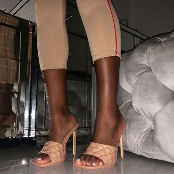 slippers 2021 summer style shoes women sandals fashion square toe high heels woman sollid slides outdoor mules 41 42, Black
slippers 2021 summer style shoes women sandals fashion square toe high heels woman sollid slides outdoor mules 41 42, Black