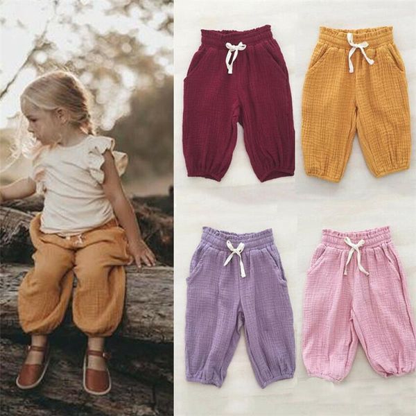 trousers summer kids baby girl casual pants long bloomers with pocket cotton lace-up bottoms clothes 6m-3y, Blue
trousers summer kids baby girl casual pants long bloomers with pocket cotton lace-up bottoms clothes 6m-3y, Blue