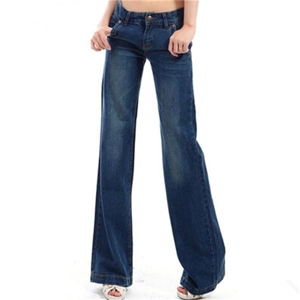 style womans wide leg jean pants , slim fashion casual denim trousers for women female large size jeans 210809, Blue
style womans wide leg jean pants , slim fashion casual denim trousers for women female large size jeans 210809, Blue