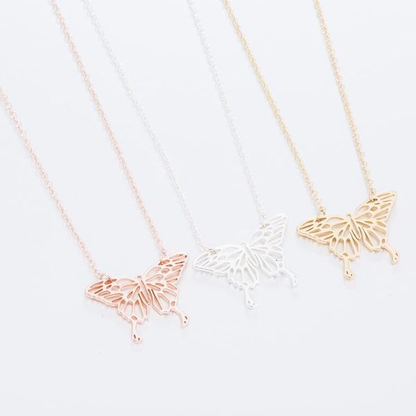 pendant necklaces fashion charm origami butterfly necklace for women geometric animal neck chain stainless steel jewelry gift drop, Silver
pendant necklaces fashion charm origami butterfly necklace for women geometric animal neck chain stainless steel jewelry gift drop, Silver