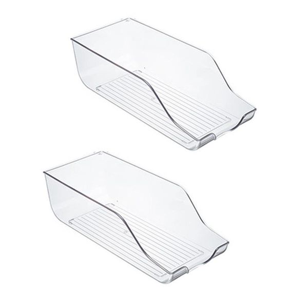 refrigerator and er drink holder storage bin,beverage & organizer clear-(2 pack
refrigerator and er drink holder storage bin,beverage & organizer clear-(2 pack