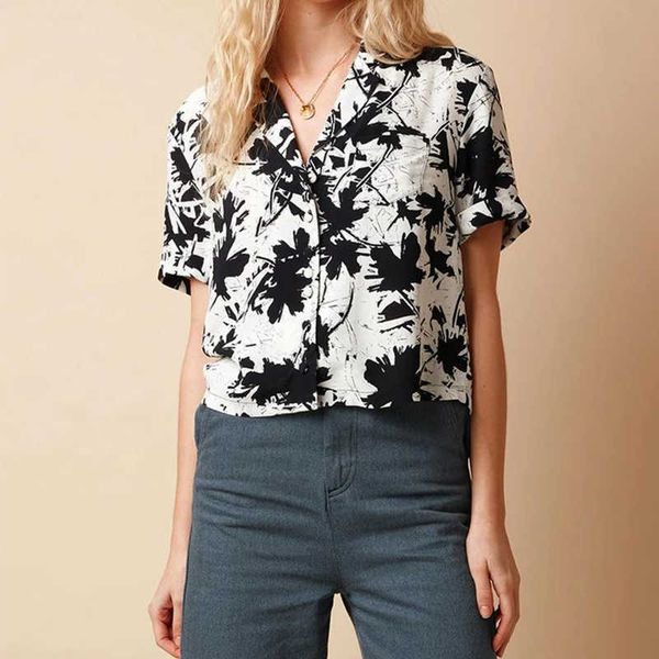 women shirts summer printed women casual fashion elegant chic street shirt 210601, White
women shirts summer printed women casual fashion elegant chic street shirt 210601, White