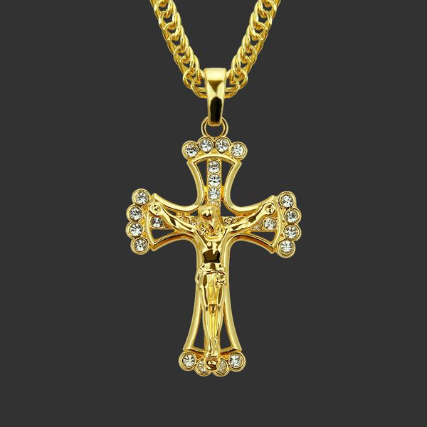 amulet neck pendants jewelry necklace hip hop diamond hollowed out cross pendant, Silver
amulet neck pendants jewelry necklace hip hop diamond hollowed out cross pendant, Silver