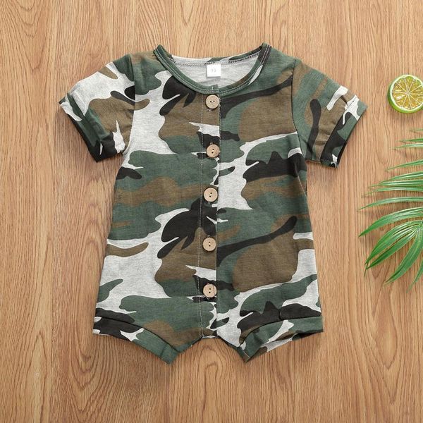 baby clothes summer newborn boy girl striped camouflage short sleeve rompers cotton jumpsuit single buttons toddler clothing, Blue
baby clothes summer newborn boy girl striped camouflage short sleeve rompers cotton jumpsuit single buttons toddler clothing, Blue