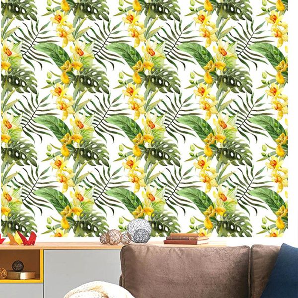 gift wrap 1 sheet 3d tropical flower tile sticker self-adhesive wallpaper waterproof wall planting pattern decorative decal (
gift wrap 1 sheet 3d tropical flower tile sticker self-adhesive wallpaper waterproof wall planting pattern decorative decal (