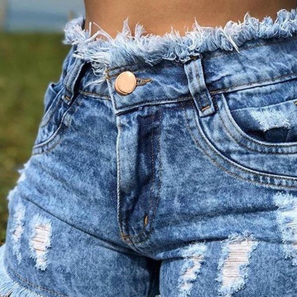 ladies short 2021 women denim shorts with raw edges holes jean taille haute femme spodnie damskie denim short t2g, White;black
ladies short 2021 women denim shorts with raw edges holes jean taille haute femme spodnie damskie denim short t2g, White;black