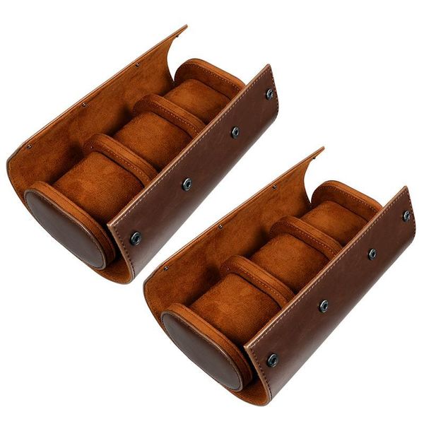watch boxes & cases 2pcs 3 slots travel case chic leather display storage box organizer, Black;blue
watch boxes & cases 2pcs 3 slots travel case chic leather display storage box organizer, Black;blue