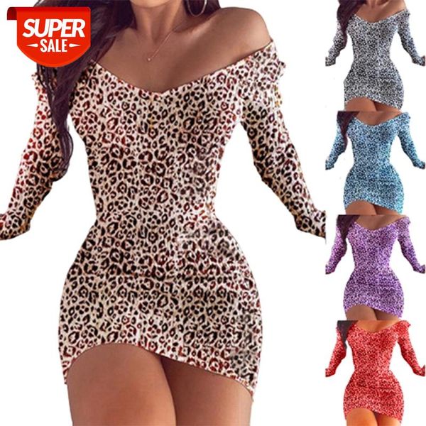 lady v neck long sleeve mini dress retro leopard print slim women dress autumn wrap hip bodycon party club dresses vestidos #ov9w, White;black
lady v neck long sleeve mini dress retro leopard print slim women dress autumn wrap hip bodycon party club dresses vestidos #ov9w, White;black