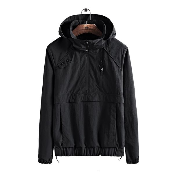 2021 spring and autumn new hooded windbraker waterproof jacket male outdoor wear fashion casual hat detachable coat mens manteau kwte, Black;brown
2021 spring and autumn new hooded windbraker waterproof jacket male outdoor wear fashion casual hat detachable coat mens manteau kwte, Black;brown