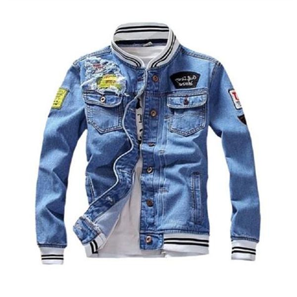 plus size 5xl casual slim mens denim bomber men cowboy men's 2021 spring jean jacket g4zf, Black;brown
plus size 5xl casual slim mens denim bomber men cowboy men's 2021 spring jean jacket g4zf, Black;brown