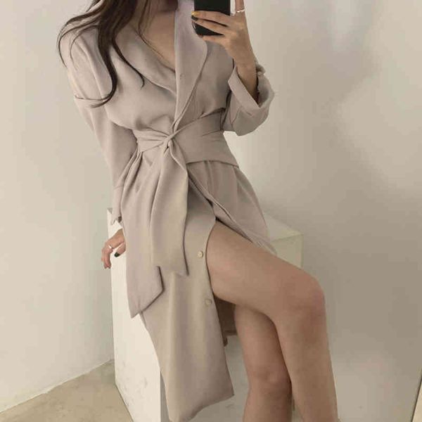casual dresses hzirip ol gentle minimalist autumn work wear lapel elegant lace up solid brief chic loose female vestidos aok6, Black;gray
casual dresses hzirip ol gentle minimalist autumn work wear lapel elegant lace up solid brief chic loose female vestidos aok6, Black;gray