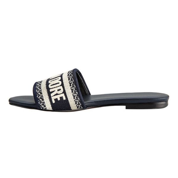 slippers sandals d family embroidered old flower letters printed flat slippers for women zly, Black
slippers sandals d family embroidered old flower letters printed flat slippers for women zly, Black