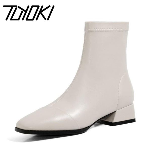 boots tuyoki women ankle square heel winter autumn shoes fashion cool woman party footwear size 31-43, Black
boots tuyoki women ankle square heel winter autumn shoes fashion cool woman party footwear size 31-43, Black