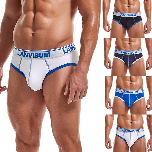 underpants underwear men hombre cotton breathable bikini briefs soft mens shorts panties, Black;white
underpants underwear men hombre cotton breathable bikini briefs soft mens shorts panties, Black;white