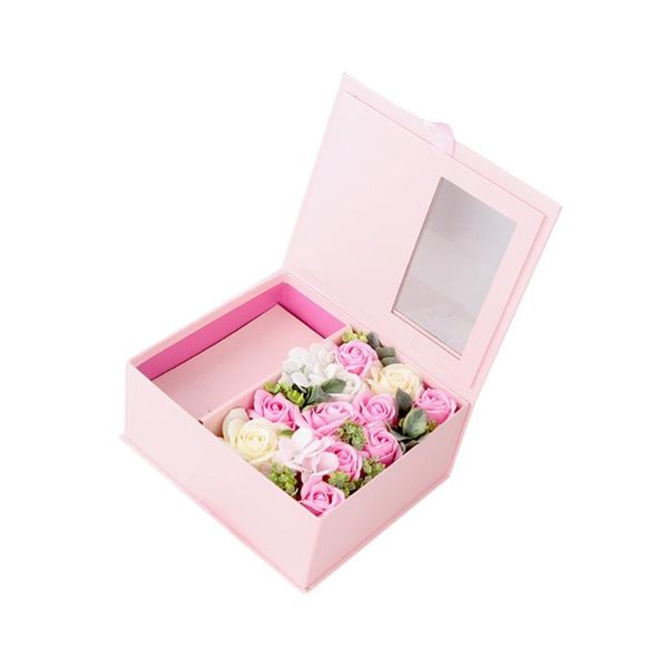 1pc soap rose gift box simulated rose flower gift box creative soap flowers exquisite valentine day for girlfriends (
1pc soap rose gift box simulated rose flower gift box creative soap flowers exquisite valentine day for girlfriends (