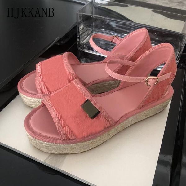 sandals summer thick bottom women knitted comfortable breathable sandalias party dress shoes platform, Black
sandals summer thick bottom women knitted comfortable breathable sandalias party dress shoes platform, Black