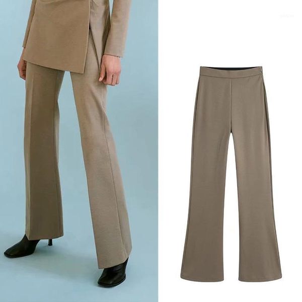 women's pants & capris women's solid color trousers high-waist za flared fashion white-collar formal wear high-end straight long p, Black;white
women's pants & capris women's solid color trousers high-waist za flared fashion white-collar formal wear high-end straight long p, Black;white