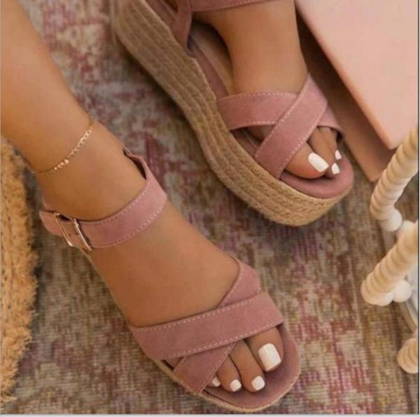 sandals women summer wedge shoes buckle fashion casual lace up woman beach ladies female sandalias de mujer, Black
sandals women summer wedge shoes buckle fashion casual lace up woman beach ladies female sandalias de mujer, Black