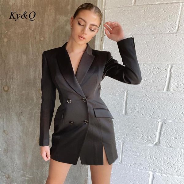 casual dresses black backless suit dress women korean style 2021 autumn vintage ladies gather waist luxury, Black;gray
casual dresses black backless suit dress women korean style 2021 autumn vintage ladies gather waist luxury, Black;gray