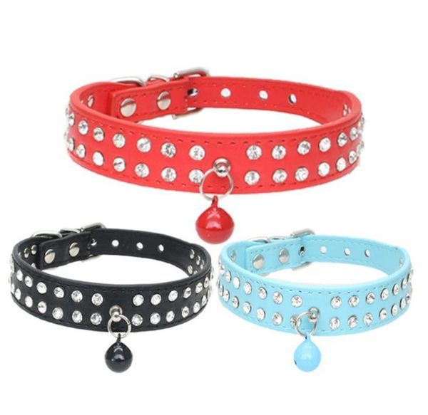 dog collars & leashes 100pcs/lot fast 2 rows bling rhinestone puppy pet collar with nice belles 4 colors sn2924
dog collars & leashes 100pcs/lot fast 2 rows bling rhinestone puppy pet collar with nice belles 4 colors sn2924