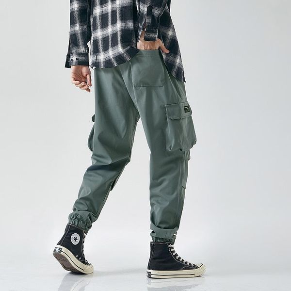men's pants 2021 autumn korean plus size overalls trendy casual multi-pocket youth fashion comfortable loose, Black
men's pants 2021 autumn korean plus size overalls trendy casual multi-pocket youth fashion comfortable loose, Black