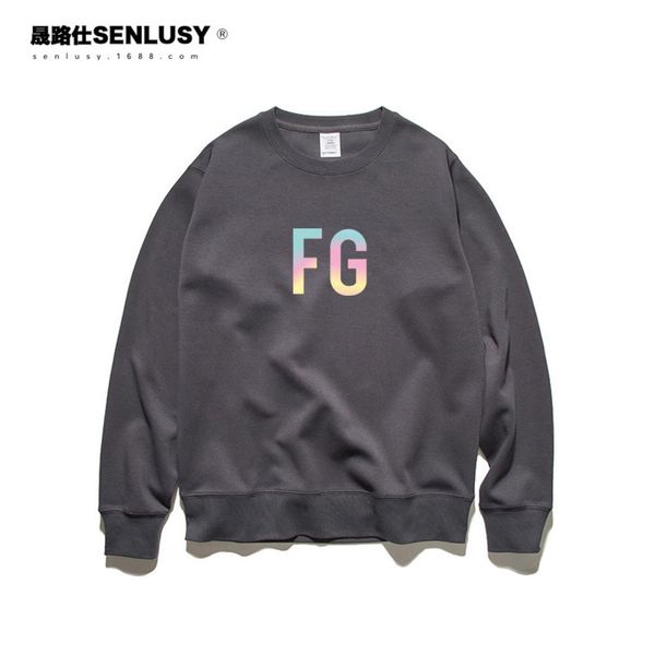2021 new autumn winter plush thickened fg letter hoodie men's colorful hip hop round neck sweater large 3xl, Black
2021 new autumn winter plush thickened fg letter hoodie men's colorful hip hop round neck sweater large 3xl, Black