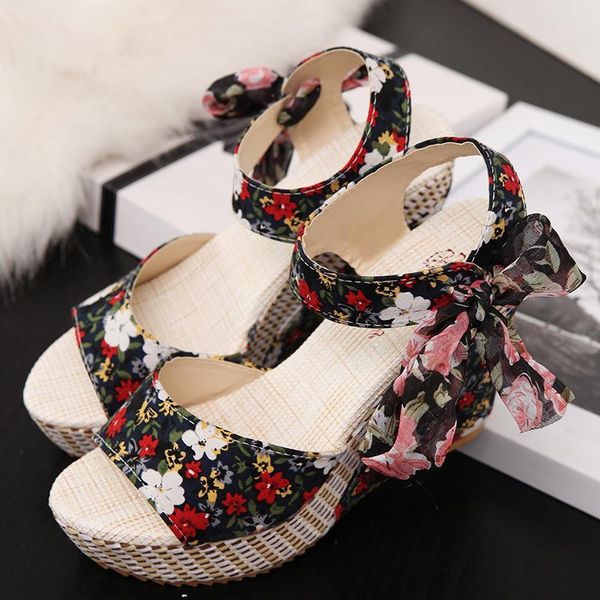 dress shoes women wedge sandals female floral bowknot design platform high heel ankle strap open toe ladies summer 2021, Black
dress shoes women wedge sandals female floral bowknot design platform high heel ankle strap open toe ladies summer 2021, Black