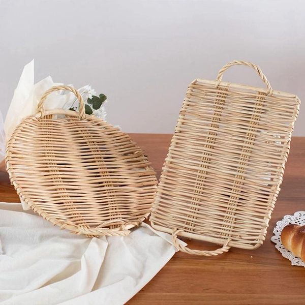 dishes & plates handwoven rattan fruit tray storage wooden round basket bread plate cake platter kitchen utensil
dishes & plates handwoven rattan fruit tray storage wooden round basket bread plate cake platter kitchen utensil
