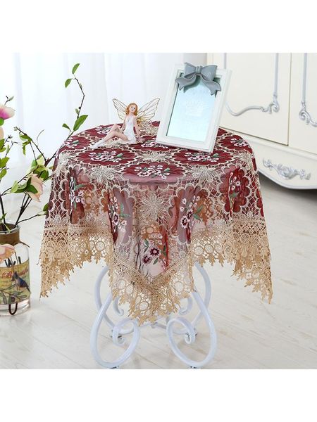 amared acrylic and polyester materials embroidered hollow lace for home table decoration tablecloth cover towel
amared acrylic and polyester materials embroidered hollow lace for home table decoration tablecloth cover towel