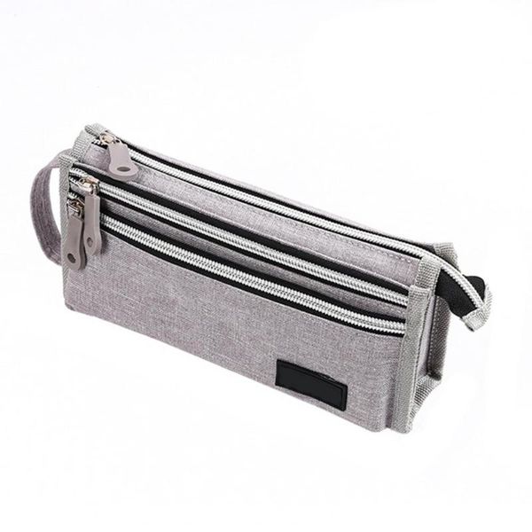 large capacity canvas pencil case pen bag student stationery box zipper pouch bags
large capacity canvas pencil case pen bag student stationery box zipper pouch bags
