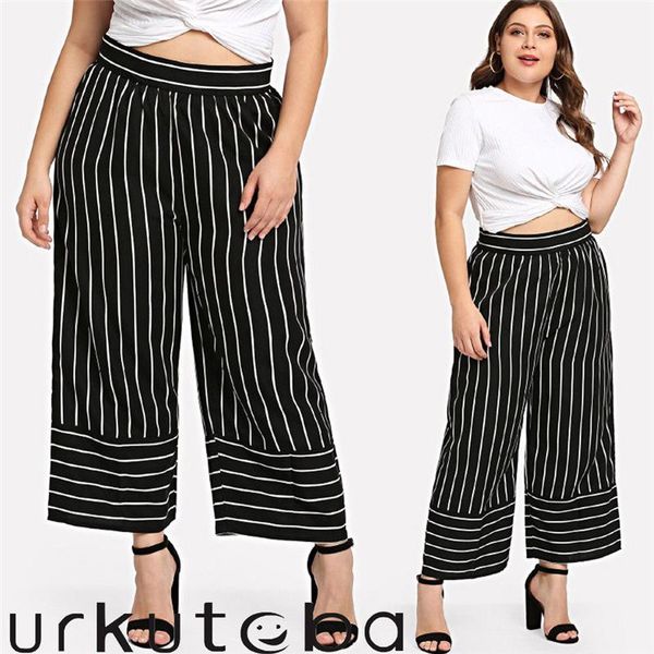 women's pants & capris wide leg women summer casual dress plus size striped printed ol office loose stretch high waist 3/4 long, Black;white
women's pants & capris wide leg women summer casual dress plus size striped printed ol office loose stretch high waist 3/4 long, Black;white