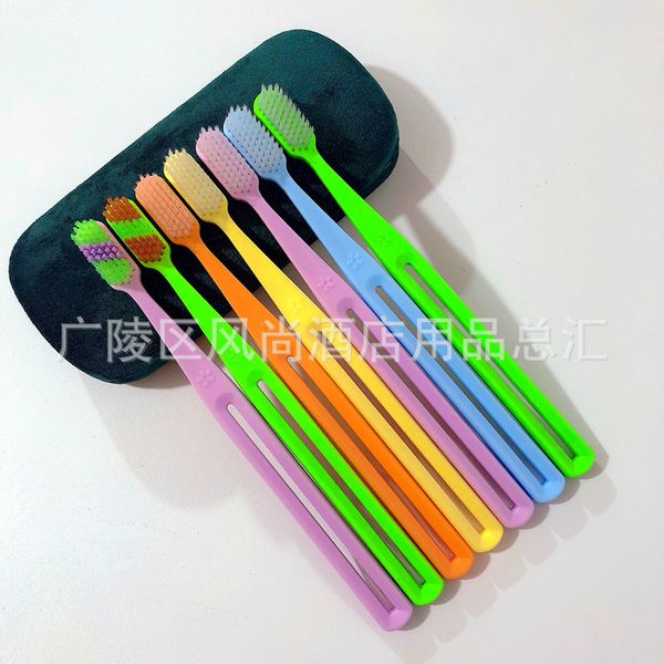 hollow out soft bristle toothbrush bulk disposable / household fashion simple ins wind stamping word outer packaging
hollow out soft bristle toothbrush bulk disposable / household fashion simple ins wind stamping word outer packaging
