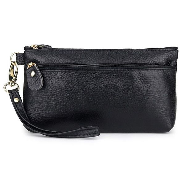 wallets leather double zipper wallet first layer cowhide female mobile phone bag long, Red;black
wallets leather double zipper wallet first layer cowhide female mobile phone bag long, Red;black