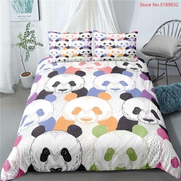 2/3 piece panda comfort covers bedding sets quilt cover pillowcase home textil kids bedroom bed set animals bed linen set
2/3 piece panda comfort covers bedding sets quilt cover pillowcase home textil kids bedroom bed set animals bed linen set