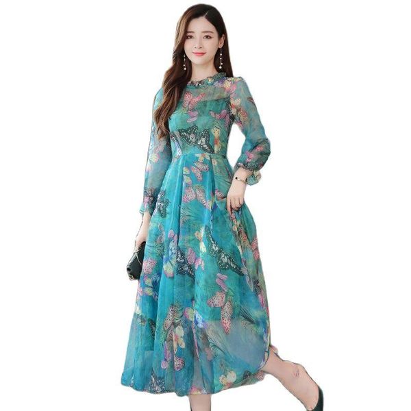 casual dresses dress spring autumn long sleeve 2021 style early clothing women's summer elegant waist hugging slimming mid-length chiff, Black;gray
casual dresses dress spring autumn long sleeve 2021 style early clothing women's summer elegant waist hugging slimming mid-length chiff, Black;gray
