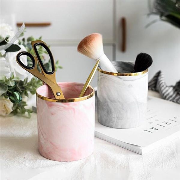 storage bottles & jars europe ceramic makeup brush tube eyebrow pencil organizer marble pattern jewelry box cosmetic holder
storage bottles & jars europe ceramic makeup brush tube eyebrow pencil organizer marble pattern jewelry box cosmetic holder