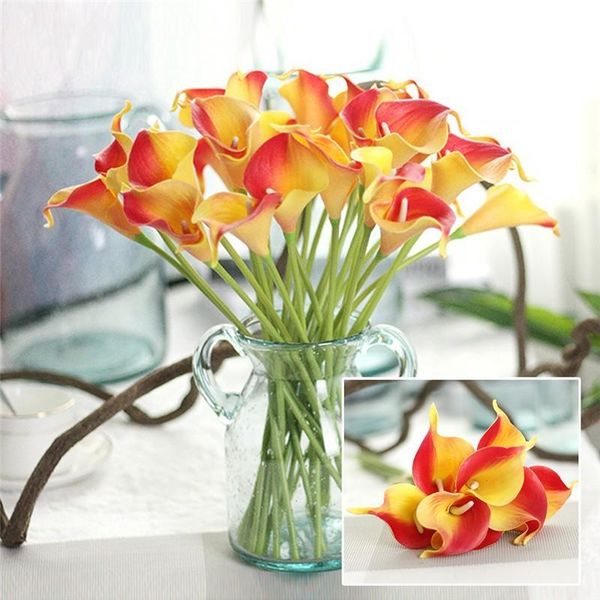 decorative flowers & wreaths 5pcs artificial pu calla lily flores bouquets wedding decoration fake home plants
decorative flowers & wreaths 5pcs artificial pu calla lily flores bouquets wedding decoration fake home plants