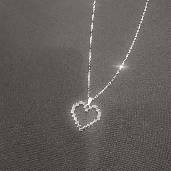 chokers 1pc stainless steel mosaic heart pendant necklace hiphop resin sweater chain female collier bijoux girls gift, Golden;silver
chokers 1pc stainless steel mosaic heart pendant necklace hiphop resin sweater chain female collier bijoux girls gift, Golden;silver
