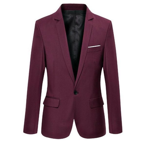 men's jackets puimentiua men slim fit office blazer jacket fashion solid mens suit wedding dress coat casual business male, Black;brown
men's jackets puimentiua men slim fit office blazer jacket fashion solid mens suit wedding dress coat casual business male, Black;brown