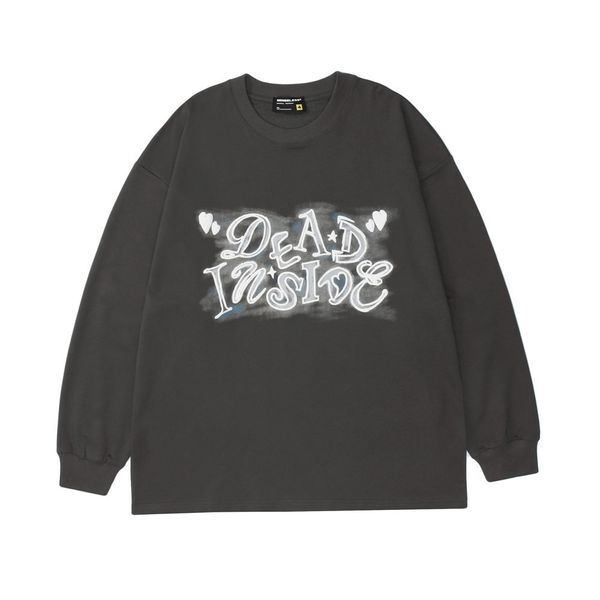 sweatshirts trendy lettered graffiti printed hoodless sweater mens style loose round neck bottomed shirt lovers long sleeve hoodie, Black
sweatshirts trendy lettered graffiti printed hoodless sweater mens style loose round neck bottomed shirt lovers long sleeve hoodie, Black
