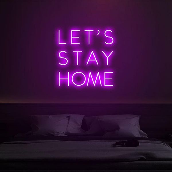 other event & party supplies "let's stay home" neon sign custom light led pink home room wall decoration ins shop decor
other event & party supplies "let's stay home" neon sign custom light led pink home room wall decoration ins shop decor