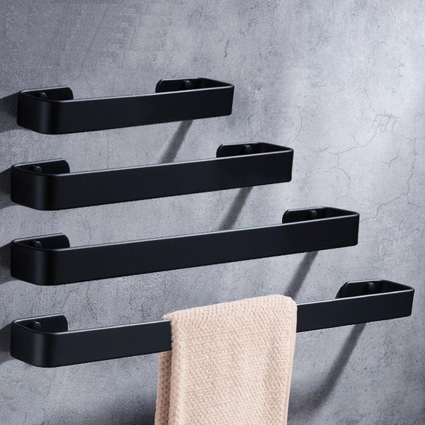 square towel bar black space aluminum wall mounted washroom single towel rack hanging holder accessories bathroom holder 
square towel bar black space aluminum wall mounted washroom single towel rack hanging holder accessories bathroom holder