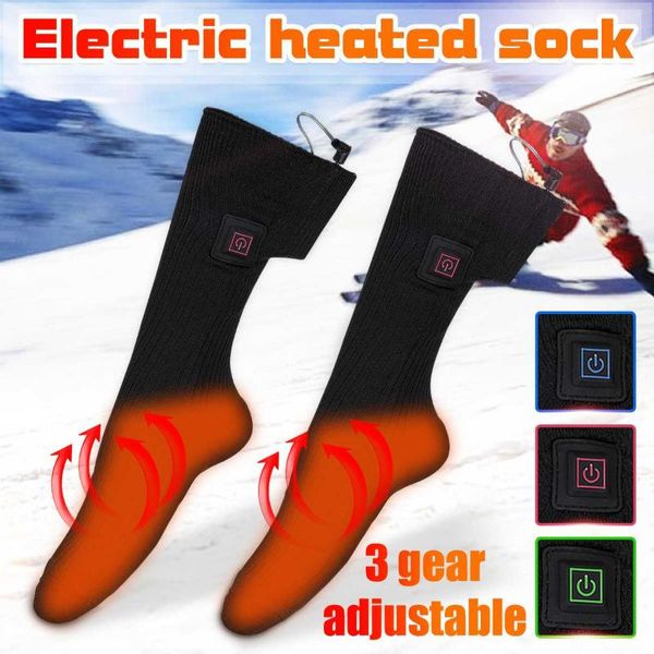 sports socks 3 gear adjustable heated remote control winter battery leg heating men women outdoor for motorcycle cycling, Black
sports socks 3 gear adjustable heated remote control winter battery leg heating men women outdoor for motorcycle cycling, Black