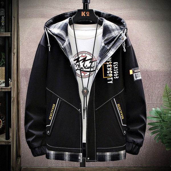 men's jackets jacket spring hoodie youth student trend loose casual and autumn clothes thin 2021, Black;brown
men's jackets jacket spring hoodie youth student trend loose casual and autumn clothes thin 2021, Black;brown