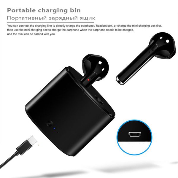 i7s tws wireless headphones bluetooth 5.0 earphones sport earbuds headset with mic charging box headphones for all smartphones
i7s tws wireless headphones bluetooth 5.0 earphones sport earbuds headset with mic charging box headphones for all smartphones