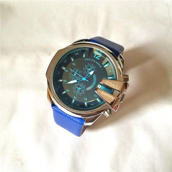 wristwatches chronograph quartz watches men waterproof sports military army male wrist watch gift clock relogio masculino, Slivery;brown
wristwatches chronograph quartz watches men waterproof sports military army male wrist watch gift clock relogio masculino, Slivery;brown