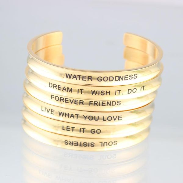 tennis gold color 316l stainless steel engraved positive inspirational quote mantra hair tie bangle for women, Golden;silver
tennis gold color 316l stainless steel engraved positive inspirational quote mantra hair tie bangle for women, Golden;silver